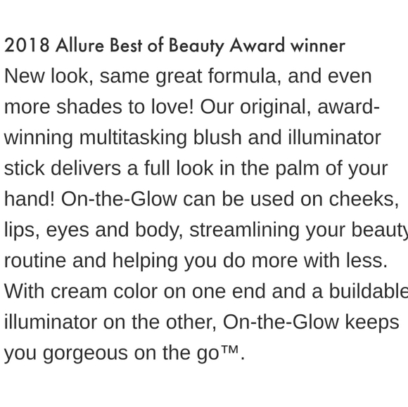 Wander Beauty On The Glow Blush & Illuminator Shade: Sienna Sunset~Nude Glow NWT - Picture 10 of 10